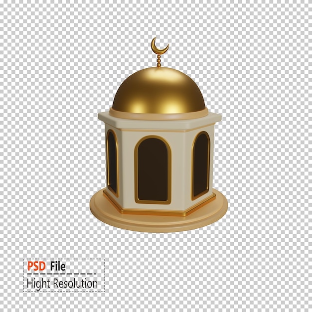 Moschee 3D-Symbol