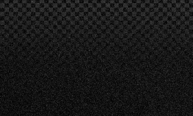 PSD un motif abstrait sans couture noir et blanc avec des flocons de neige