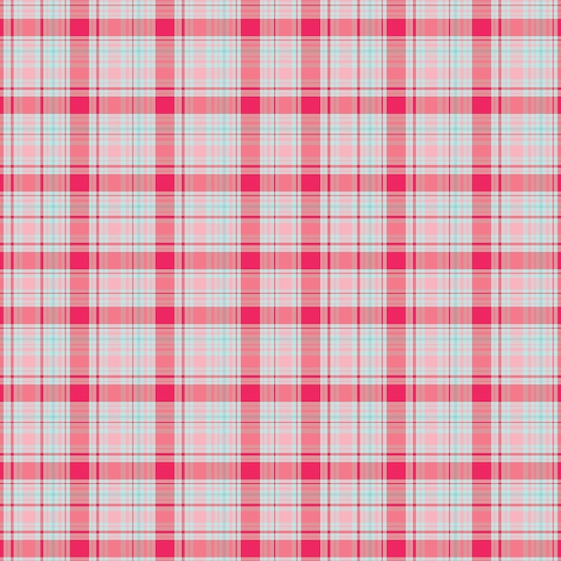 un motif à carreaux rose et vert avec une bordure blanche