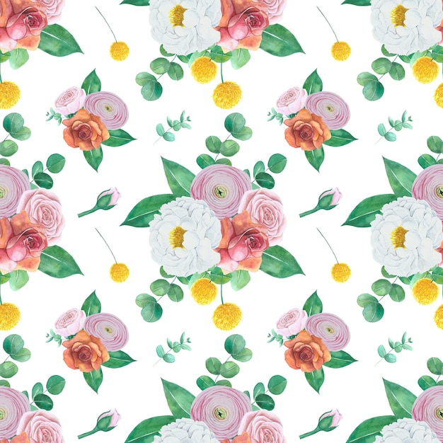 PSD motif floral sans soudure