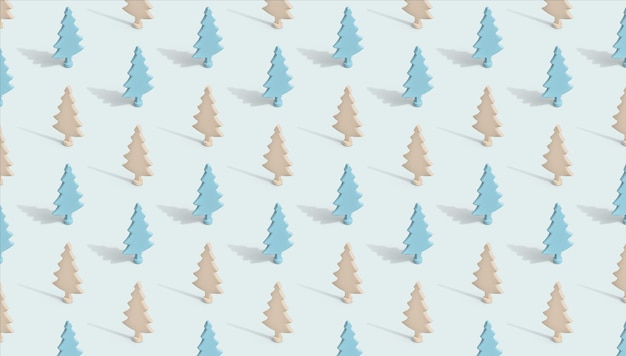 PSD motif de fond d'arbres de noël