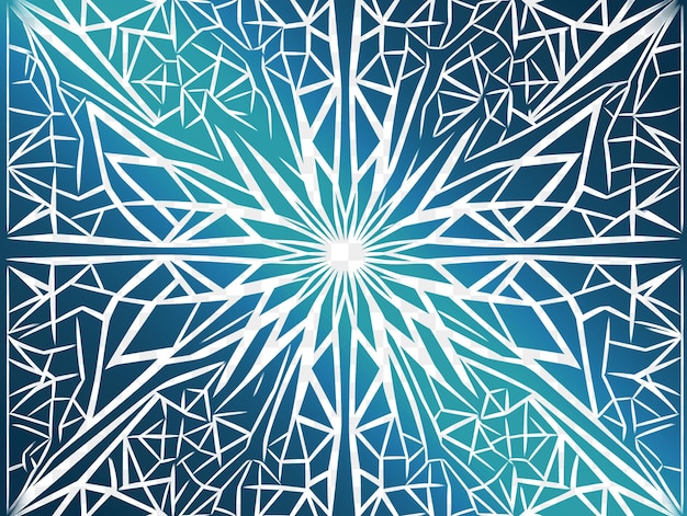 PSD un motif géométrique bleu et blanc avec les lignes dessus