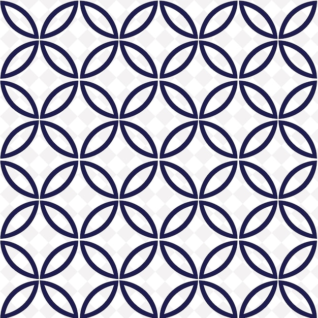 PSD un motif géométrique avec des fleurs bleues et violettes