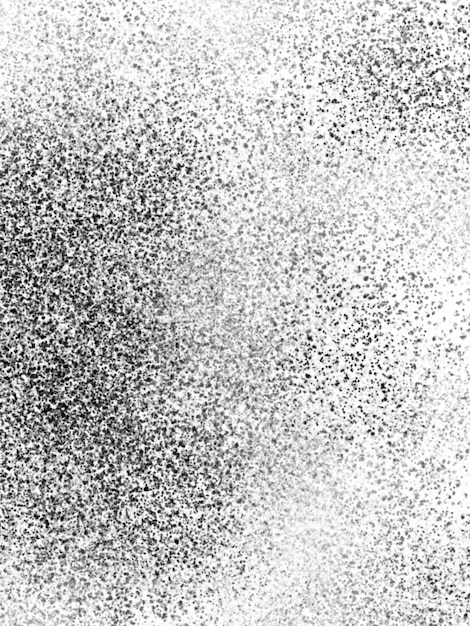 motif de texture de fond noir et blanc motif de demi-ton blanc avec des points effet de points grunge