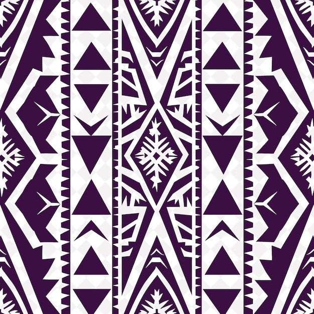 PSD un motif violet et blanc avec un triangle en bas