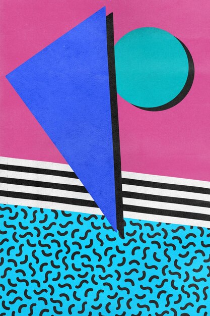 Des motifs abstraits et colorés