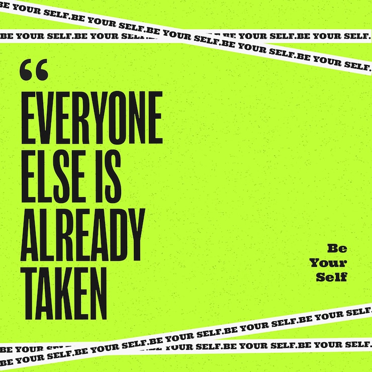 PSD motivational and quotes daily concepto de diseño de tipografía para instagram y publicaciones en las redes sociales