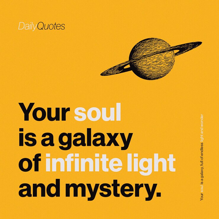 PSD motivational quotes typography design per i social media e il modello di post di instagram