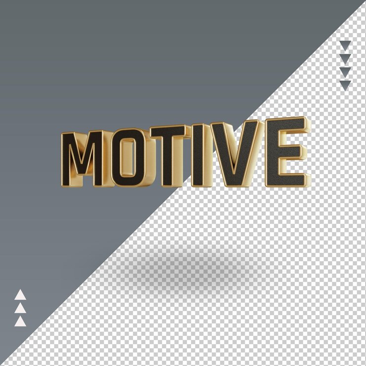 PSD motivo 3d icono de oro negro renderizado vista derecha