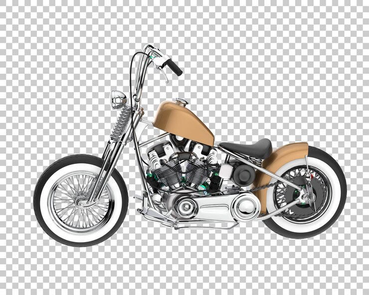 PSD moto em fundo transparente. renderização em 3d - ilustração