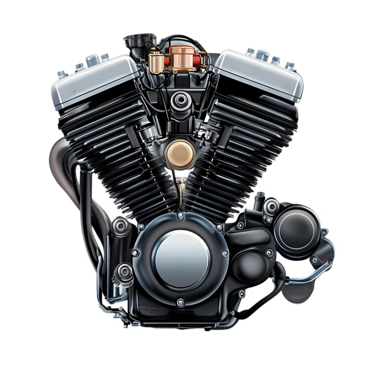 PSD motor de motocicleta em v-twin