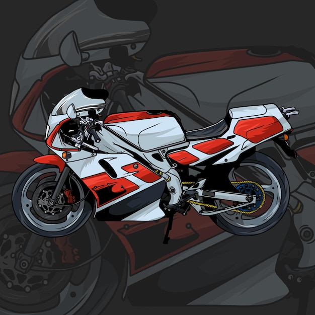 Motorrad-Abbildung