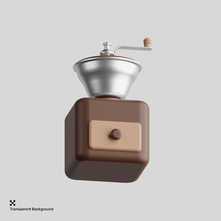 PSD moulin à café 3d
