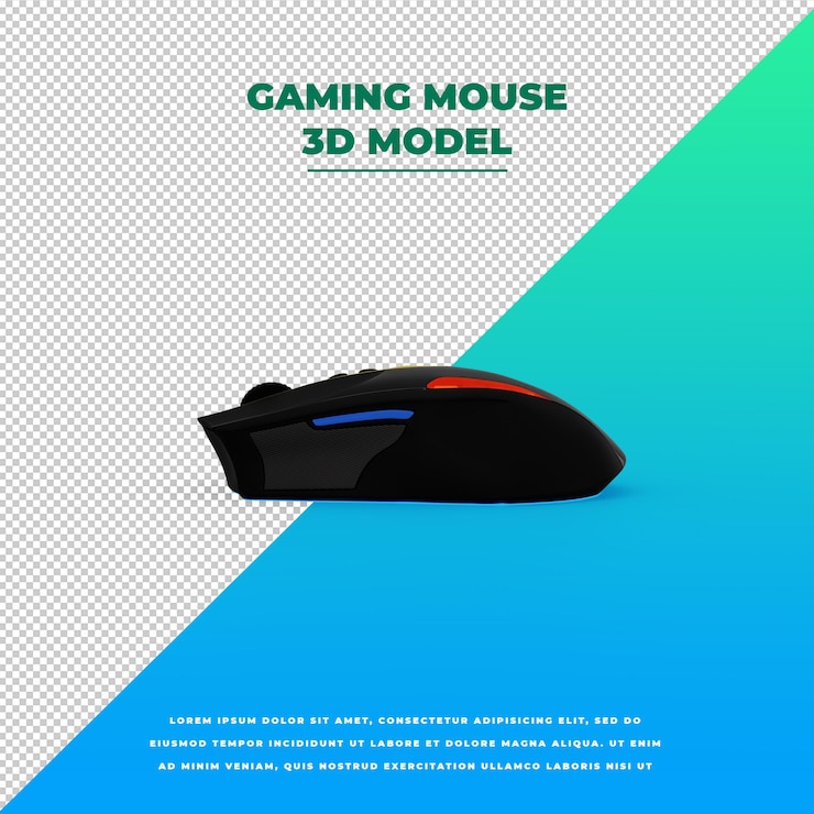 PSD mouse gaming