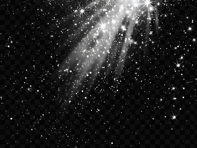 Muchas estrellas en un fondo negro