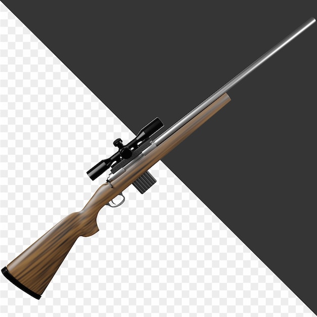 se muestra un arma con un arma en ella