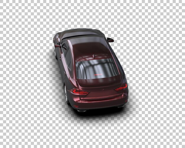 se muestra un coche rojo con la ventana trasera abierta
