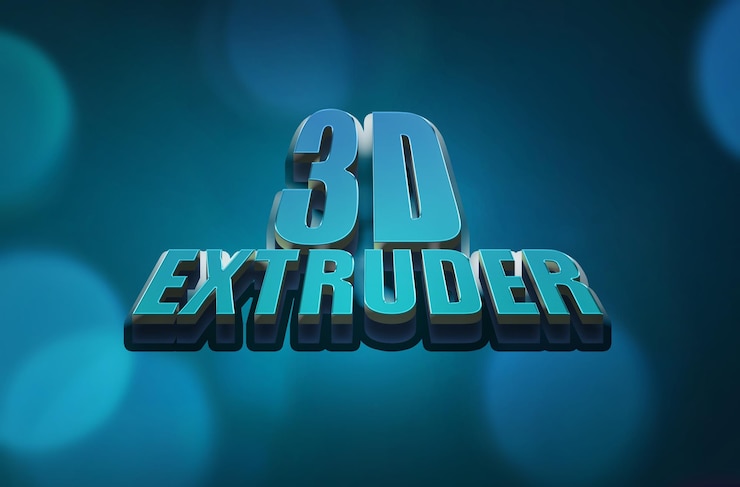 PSD se muestra un efecto de texto 3d 3d en un fondo azul