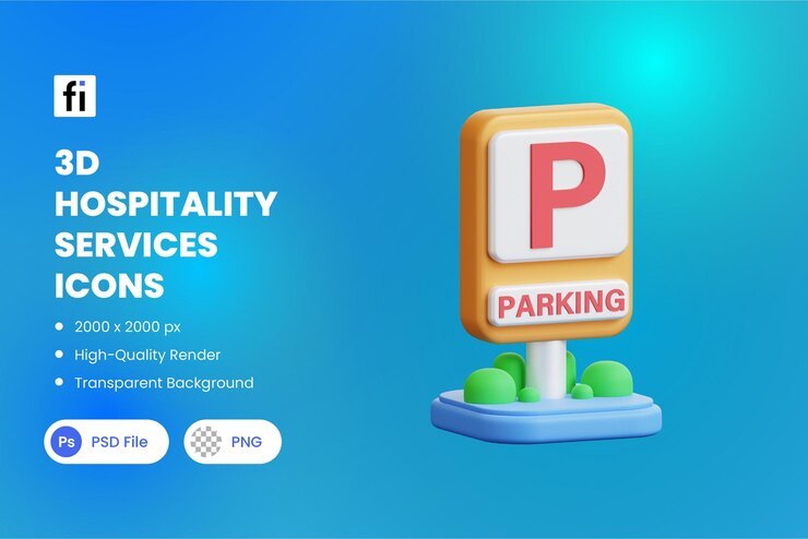 PSD muestra del estacionamiento