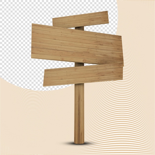 PSD muestra de madera 3d render