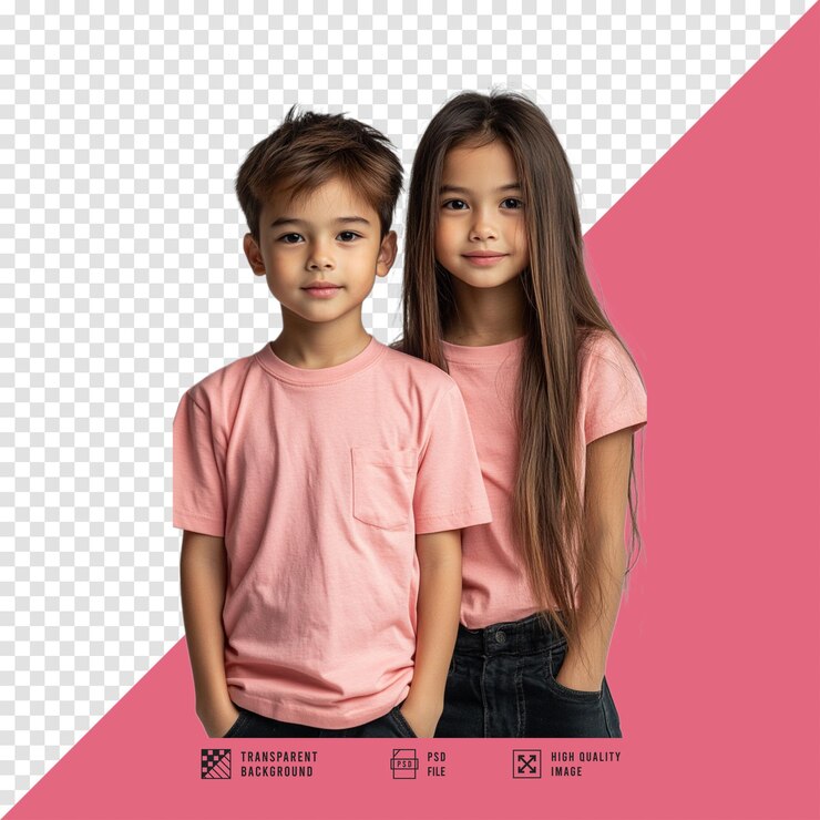 PSD muestras de imágenes de ropa infantil sin fondo de calidad hd