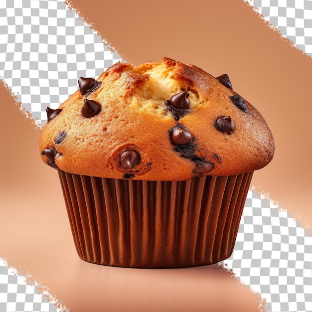 PSD muffin mit schokoladenstückchen