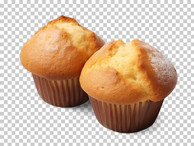 PSD muffins aislados en un fondo transparente png psd