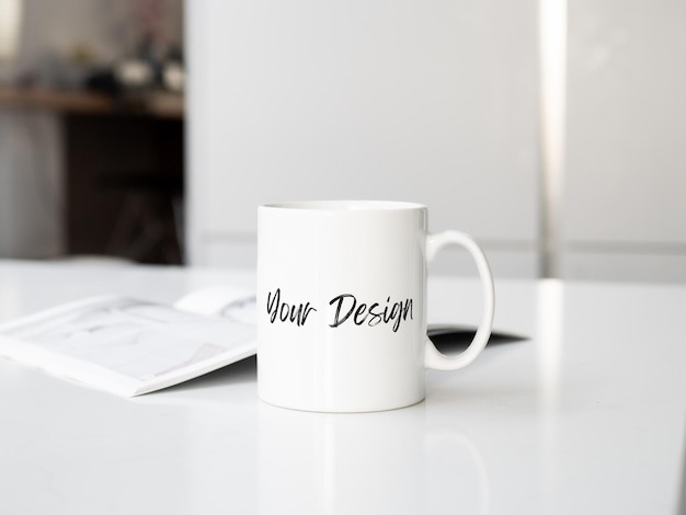 Mug design mockup