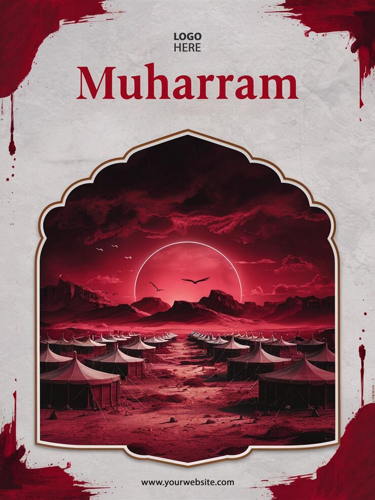 Muharram Ashura Islamico Social Media Template Instagram Post design