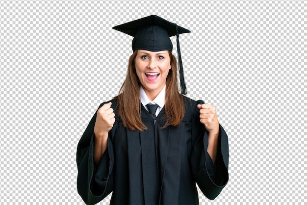 Mujer caucásica morena de mediana edad