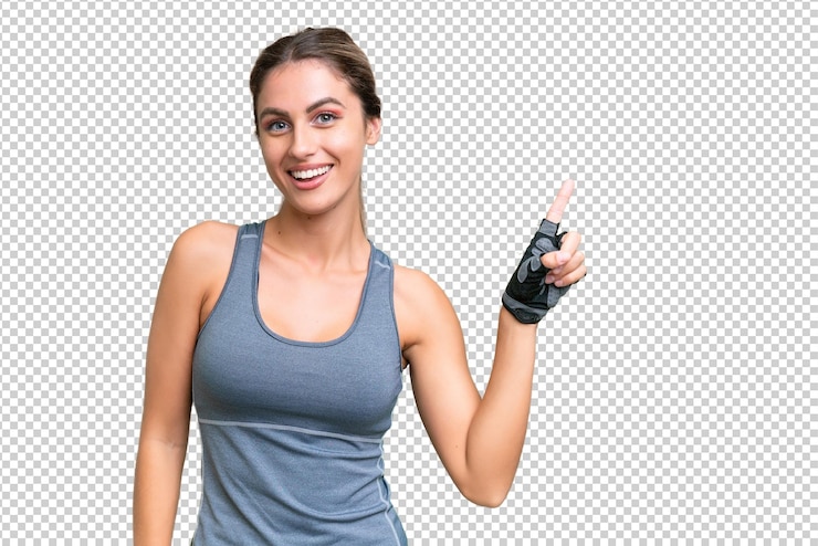 PSD mujer uruguaya joven y bonita de origen aislado