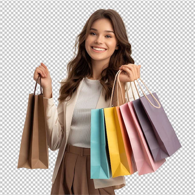 Mujeres jóvenes haciendo compras