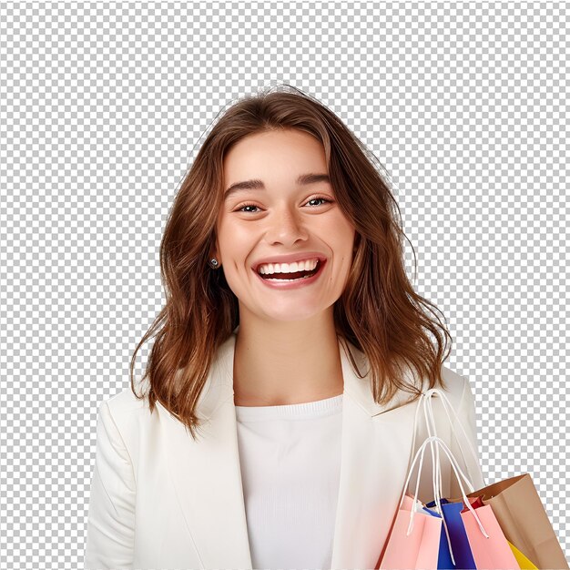 Mujeres jóvenes haciendo compras