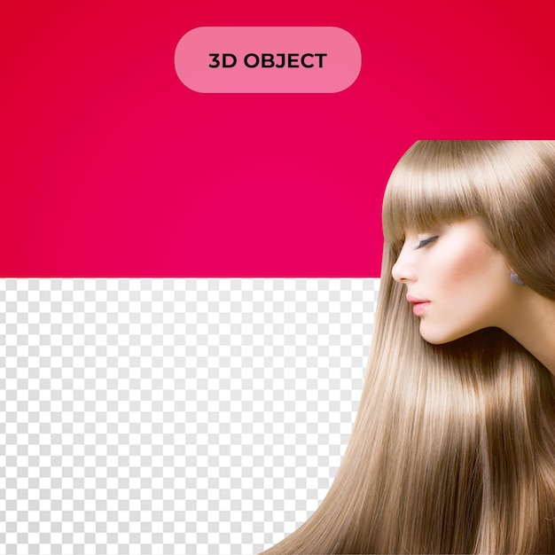 Mulheres de cabelo castanho PNG Fundo transparente