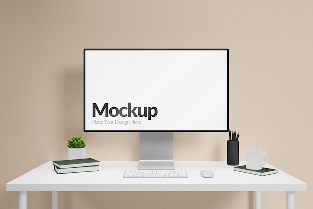 Multifunktions-Mockup für den Bildschirm