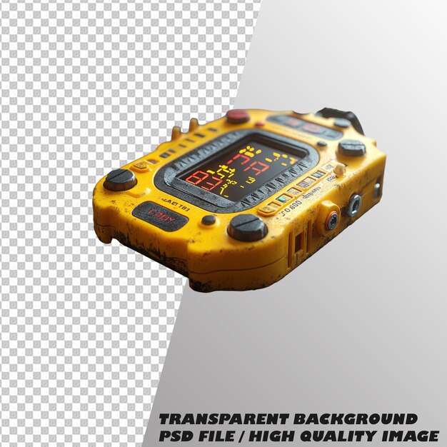 multimeter isolated on transparent background psd file