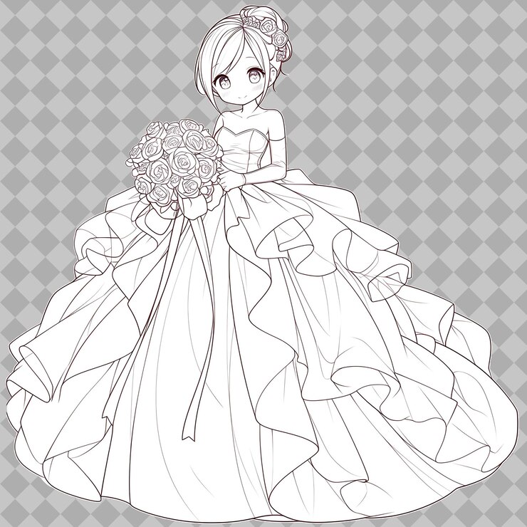 PSD mundo abierto de kawaii anime con adorables personajes de chibi diseños de pegatinas y descargas digitales
