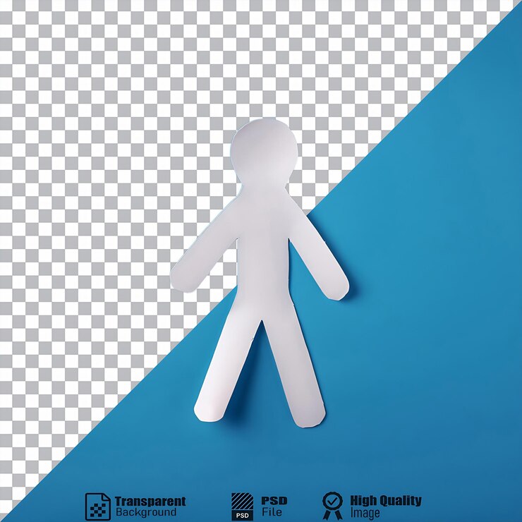 PSD muñeca de papel