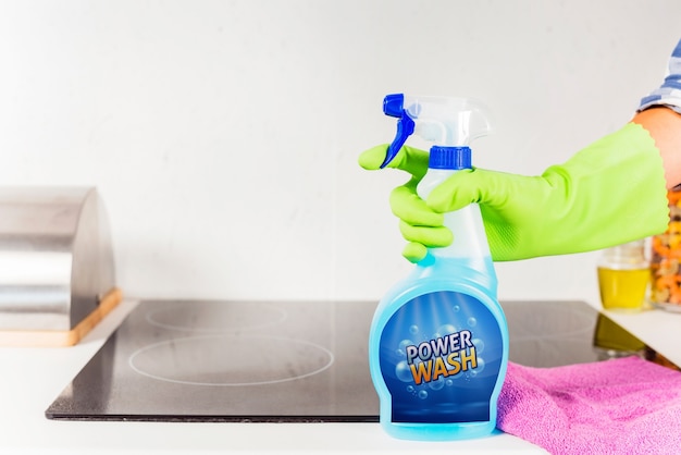Muster der Sprühflasche