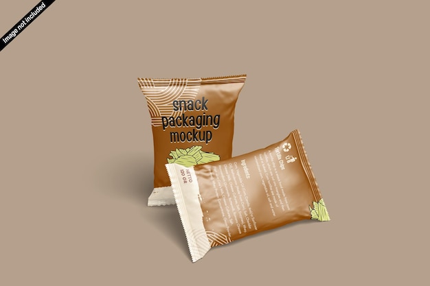 Musterverpackung für snacks