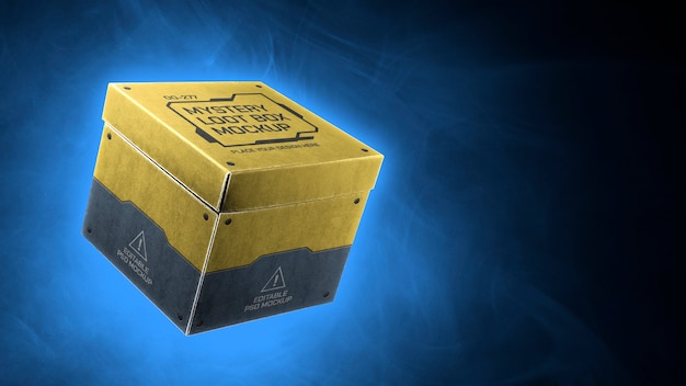 PSD mystery-box-verpackungsmodell