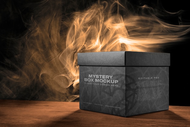 PSD mystery-box-verpackungsmodell