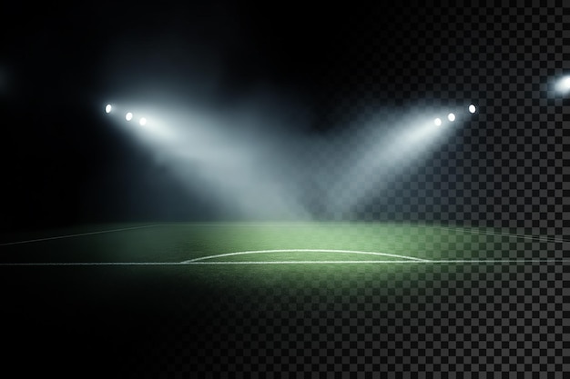 Nachtlichter des Stadions