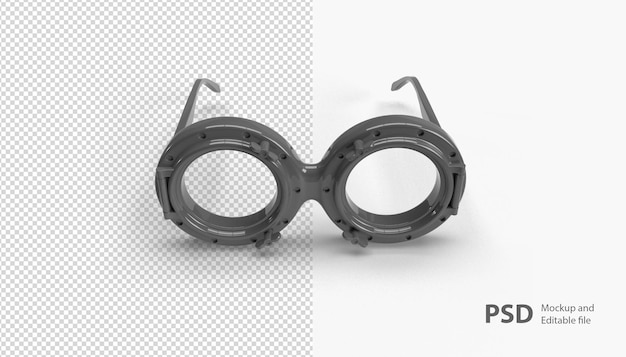 Nahaufnahme auf Boxing Sonnenbrille Rendering