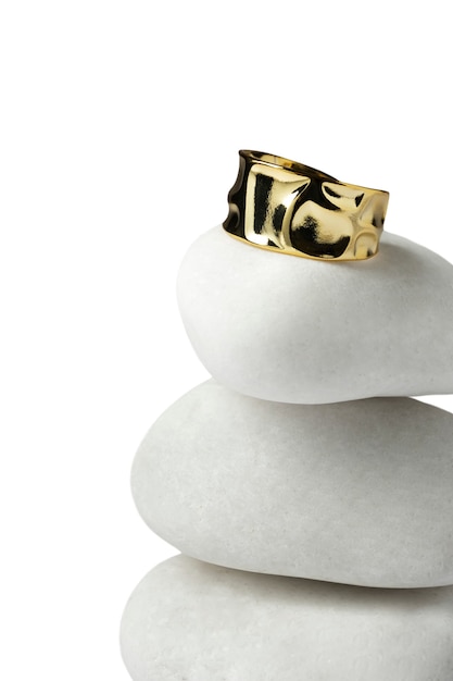 Nahaufnahme des goldenen Rings
