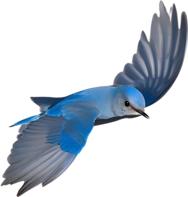 Nahaufnahme eines mountain bluebird.