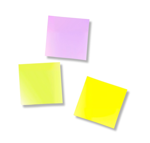 Nahaufnahme von Bürogeräten, Post-It-Noten