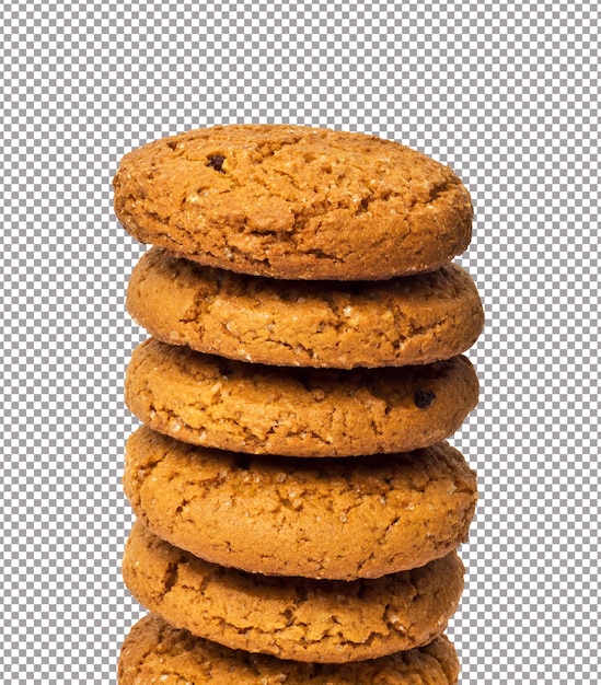 Nahaufnahme von Schokoladen-Chips-Kekse