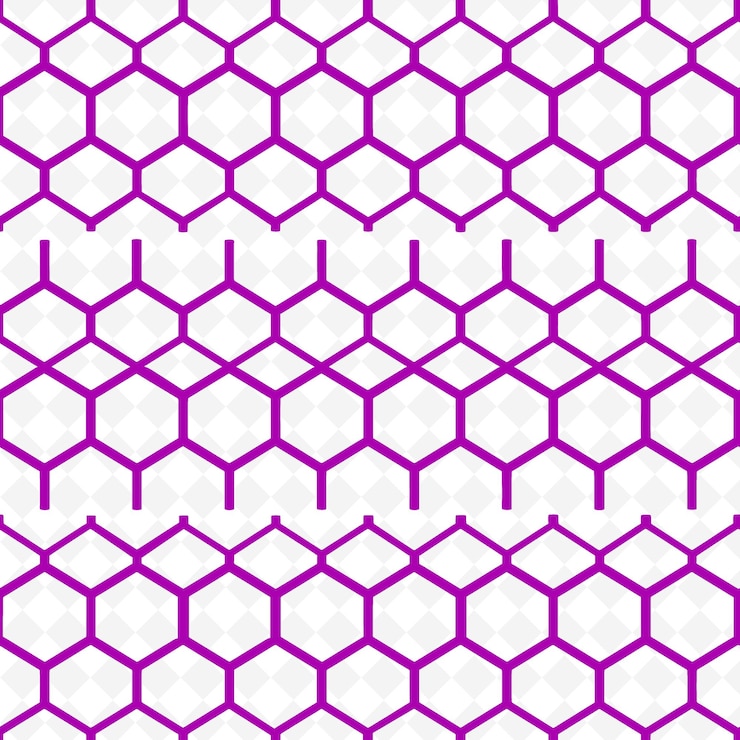 PSD nahtloses muster eines lila geometrischen musters mit einem quadrat von quadraten