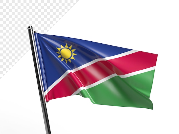 Namibia-flagge